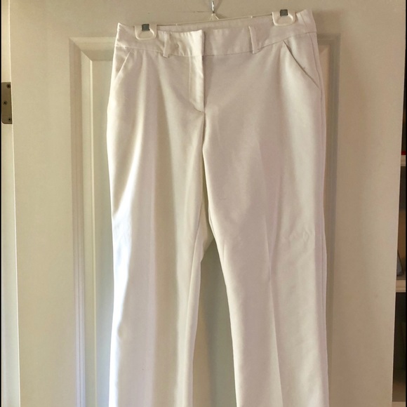Apt. 9 Pants - Cute Apt 9 White Dress Pants, Size 8